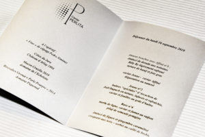 Caviar Perlita - Carré des Feuillants - Menu